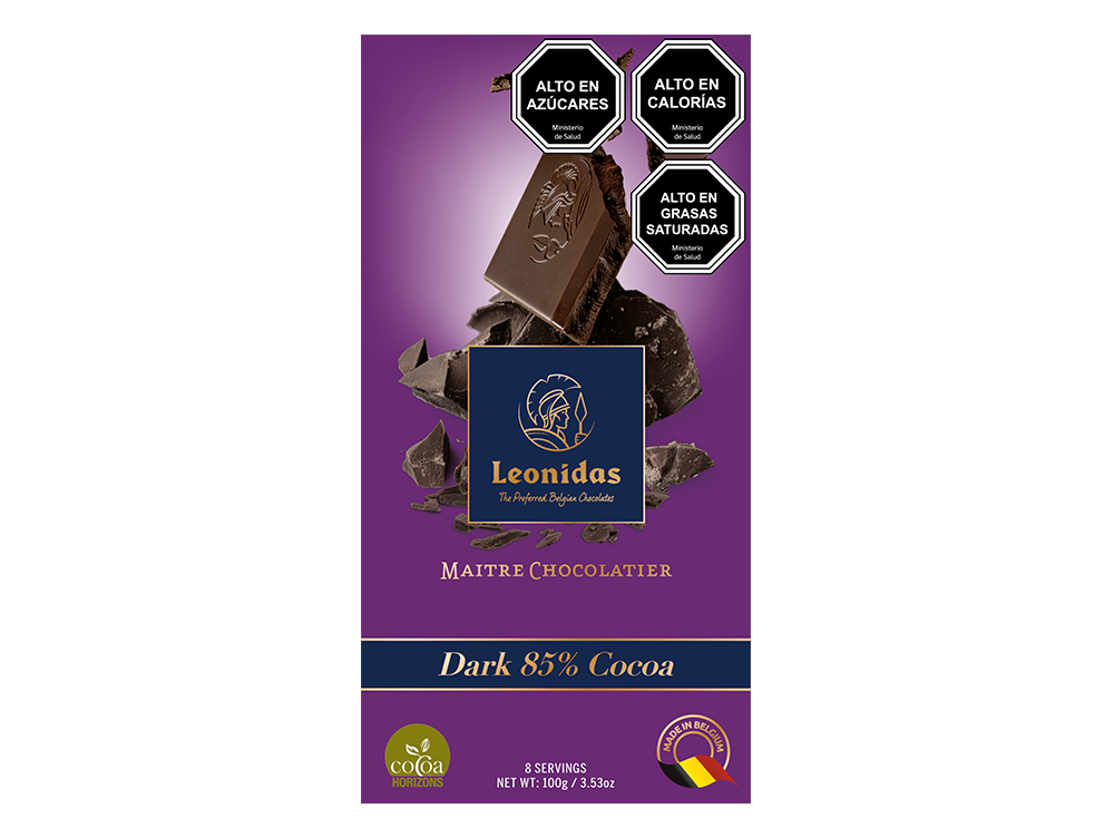 Barra 100gr 85% Cacao